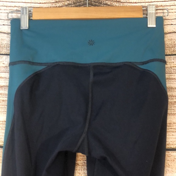 Athleta Crunch Colorblock 7/8 Tights - Picture 6 of 9